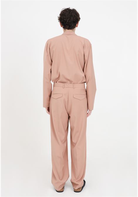 Powder pink men's pleated trousers IM BRIAN | PA2859CIPRIA
